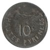 10 Centimes Ville de Tarbes - Tarbes