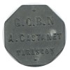 10 Centimes G.C.B.N A.Castanet - Tarascon