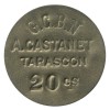 20 Centimes G.C.B.N A.Castanet - Tarascon