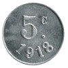 5 Centimes Comité Municipal d'Approvisionnement - Vanves