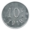 10 Centimes Comité Municipal d'Approvisionnement - Vanves