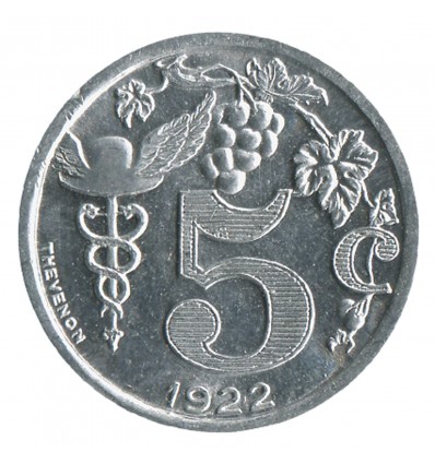 5 Centimes Union des Commerçants Détaillants - Epernay