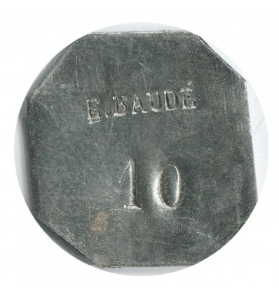 10 Centimes E.Baude - Gondrin