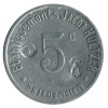 5 Centimes Etablissements Jacob Holtzer - Unieux