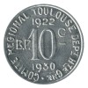 10 Centimes Union Latine Comité du Sud Ouest - Toulouse