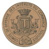 10 Centimes Comité de Défense des Intérêts du Commerce Toulois - Toul Carton