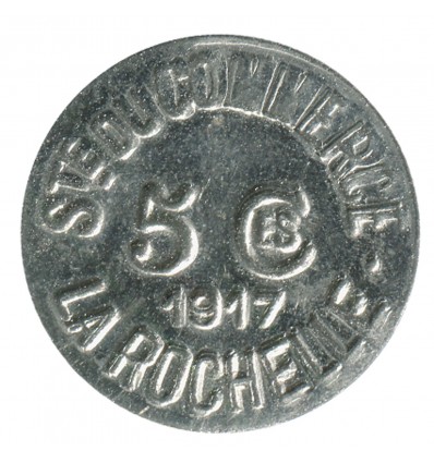 5 Centimes Société de Commerce - La Rochelle