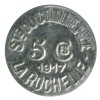 5 Centimes Société de Commerce - La Rochelle