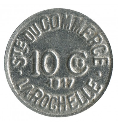 10 Centimes Société de Commerce - La Rochelle