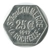 25 Centimes Société de Commerce - La Rochelle