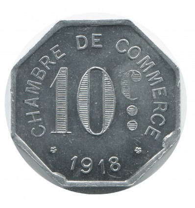 10 Centimes Chambre de Commerce - Rouen