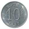 10 Centimes Ligue des Commerçants Rouennais - Rouen