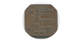 10 Centimes Boucheries Municipales - Roanne