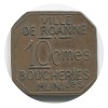 10 Centimes Boucheries Municipales - Roanne