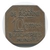 10 Centimes Boucheries Municipales - Roanne