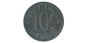 10 Centimes Chambre de Commerce de l'Hérault - Hérault Zinc