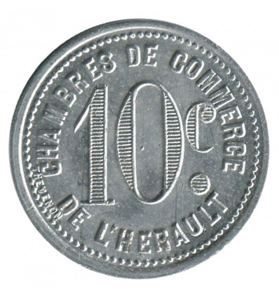 10 Centimes Chambre de Commerce de l'Hérault - Hérault