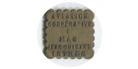 10 Centimes Aviation Coopérative Mas Jean Guiraud - Istres