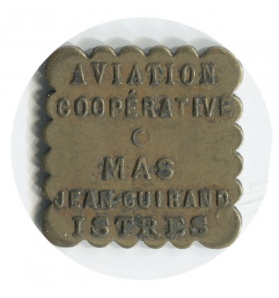 10 Centimes Aviation Coopérative Mas Jean Guiraud - Istres