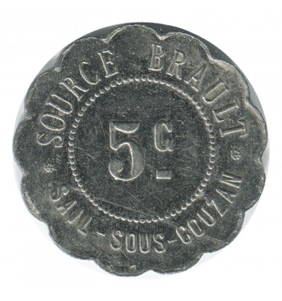 5 Centimes Source Brault - Sail-sous-Couzan