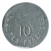 10 Centimes Ville de Tarbes - Tarbes Essai Aluminium