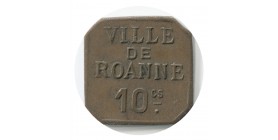 10 Centimes Ville de Roanne - Roanne