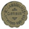 25 Centimes Maison Camboulives Cantinier - Rochefort