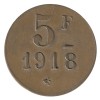 5 Francs Maison Camboulives Cantinier - Rochefort