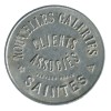 25 Centimes Nouvelles Galeries Clients Associés - Saintes