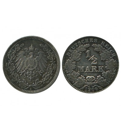 1/2 Mark Allemagne Argent