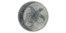 2 Dollars Iles Fidji Argent