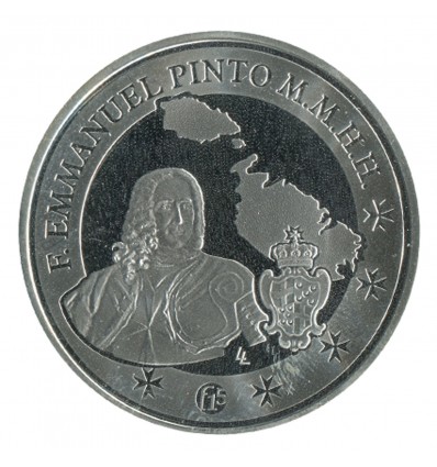 10 Euros - Malte Argent