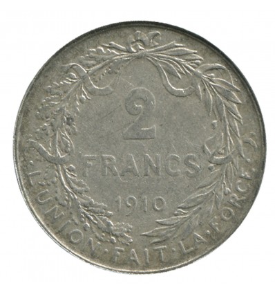 2 Francs Albert Ier - Belgique Argent