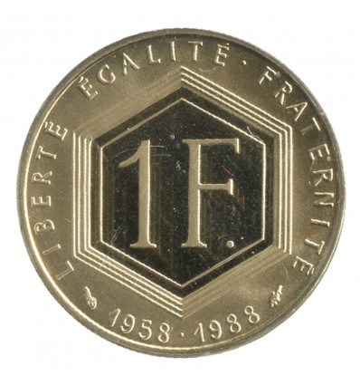 1 Franc Charles de Gaulle
