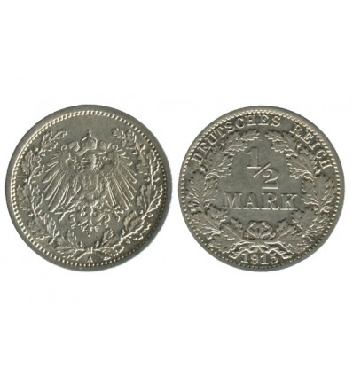 1/2 Mark Allemagne Argent