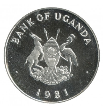 200 Shillings - Ouganda Argent