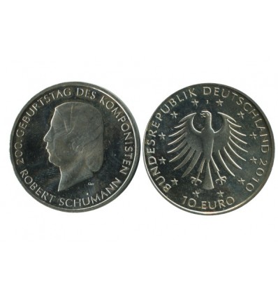 10 Euros Allemagne Argent