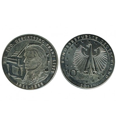 10 Euros Allemagne Argent