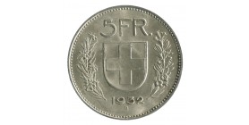 5 Francs Suisse Argent - Confederation