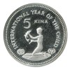 5 Kina Nouvelle Guinée Papouasie Argent
