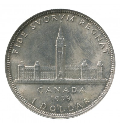 1 Dollar Georges VI - Canada Argent