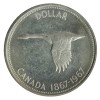 1 Dollar Elisabeth II Centenaire de la Confédération - Canada Argent