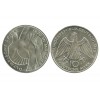 10 Marks Symbole Allemagne Argent