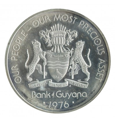 50 Dollars - Guyana Argent