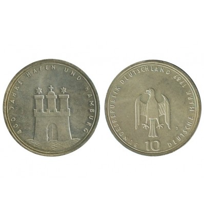 10 Marks Allemagne Argent