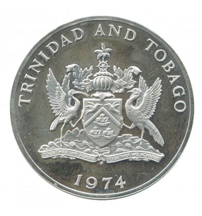 10 Dollars - Trinité et Tobago Argent