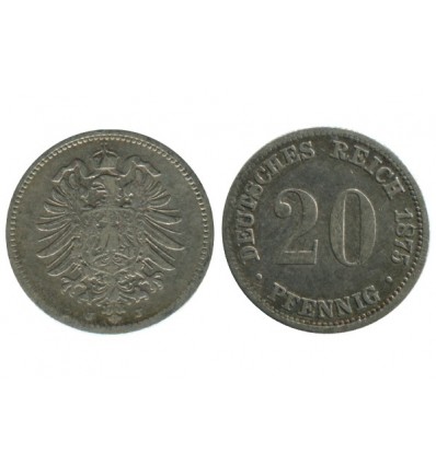 20 Pfennig Allemagne Argent