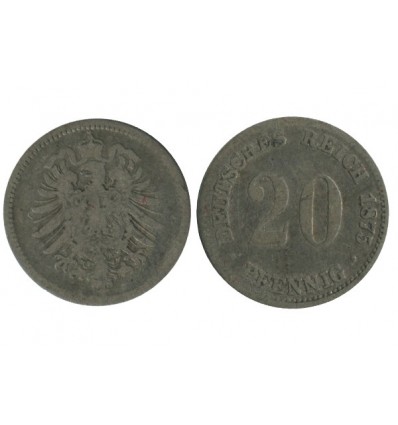 20 Pfennig Allemagne Argent