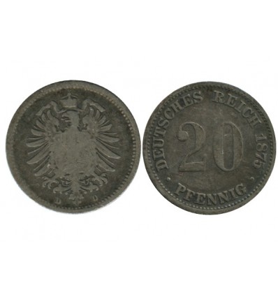 20 Pfennig Allemagne Argent