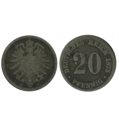 20 Pfennig Allemagne Argent